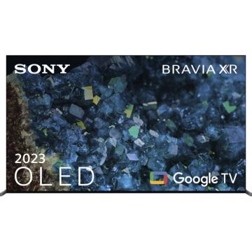 Televizor Smart OLED Sony Bravia 83A80L, 210 cm, Ultra HD 4K, Google TV, Clasa F