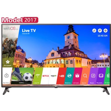 Televizor Smart LED, LG 43LJ614V, 109 cm, Full HD