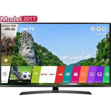 Televizor Smart LED, LG 49UJ635V, 123 cm, Ultra HD 4K