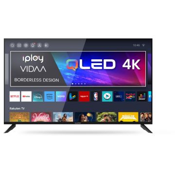 Allview Televizor Smart Allview QLED QL50iPlay6200-U, 127 cm, VIDAA OS, 4K Ultra HD