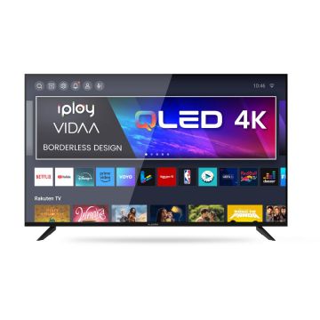 Allview Televizor Smart Allview QLED QL55iPlay6200-U, 139 cm, VIDAA OS, 4K Ultra HD