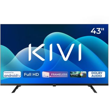 KIVI Televizor KIVI LED 40F730QB, 102 cm, Smart Android TV, Full HD, Clasa E