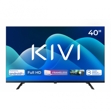 KIVI Televizor KIVI LED 40F730QB, 102 cm, Smart Android TV, Full HD, Clasa E KIVI Televizor KIVI LED 40F730QB, 102 cm, Smart Android TV, Full HD, Clasa E