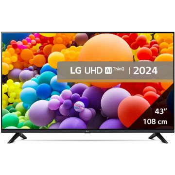 LG Televizor LG LED 43UT73003LA, 108 cm, Smart, 4K Ultra HD, WiFi, CI+, Clasa G (Model 2024)