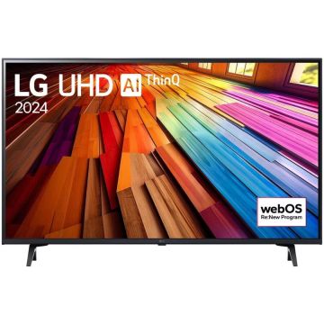 LG Televizor LG LED 43UT80003LA, 108 cm, Smart, 4K Ultra HD, Clasa G (Model 2024)