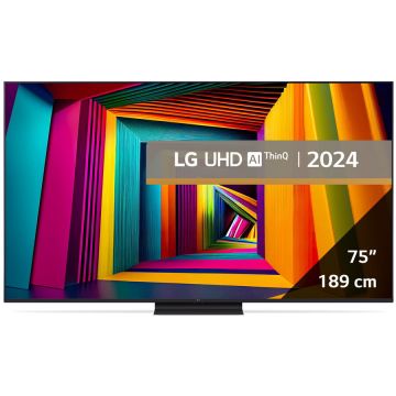 LG Televizor LG LED 75UT91003LA, diagonala 189 cm, Smart, 4K Ultra HD, Clasa E