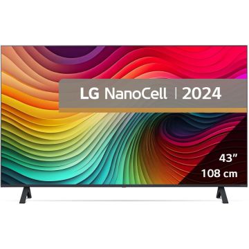 LG Televizor LG NanoCell 43NANO81T3A, 108 cm, Smart, 4K Ultra HD, Clasa G (Model 2024)