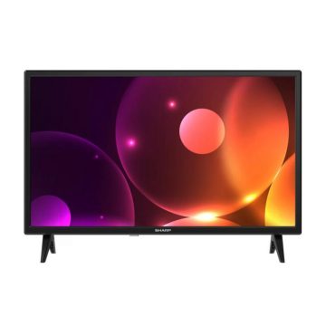 Sharp Televizor LED Sharp 61 cm, 24FA2E, HD Ready, CI+, Negru