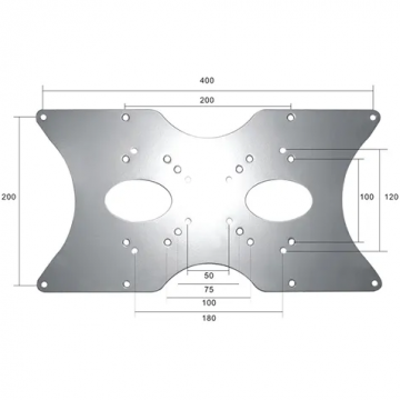 Suport TV Newstar Vesa Adapter Plate 400x200