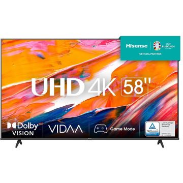 Televizor Hisense 58A6K 147.3cm 58inch 4K Ultra HD Smart Wi-Fi Negru