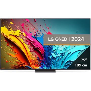 Televizor LED LG Smart TV 75QNED86T3A Seria QNED86 189cm 4K UHD HDR