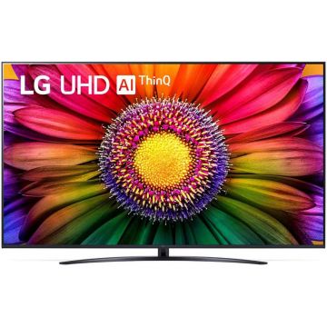 Televizor LED LG Smart TV 86UR81003LA Seria UR81 217cm negru 4K UHD HDR