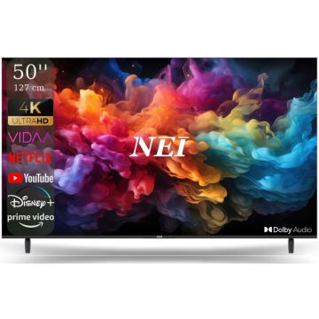 Televizor LED Nei Smart TV 50NE6901 Seria NE6901 127cm negru 4K UHD