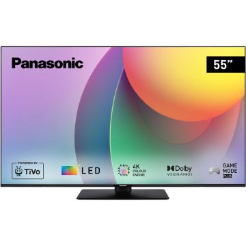 Televizor LED Panasonic Smart TV TB-55W60AEZ Seria W60AEZ 139cm negru 4K UHD HDR