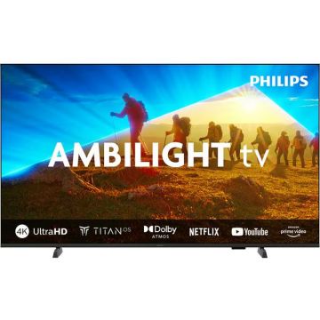 Televizor LED Philips Smart TV 43PUS8009/12 Seria PUS8009/12 108cm negru 4K UHD HDR Ambilight pe 3 laturi