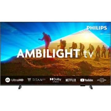 Televizor LED Philips Smart TV 50PUS8009/12 Seria PUS8009/12 126cm negru 4K UHD HDR Ambilight pe 3 laturi