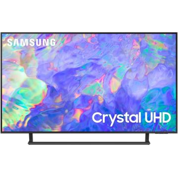 Televizor LED Samsung Smart TV Crystal UE43CU8572U Seria CU8572 108cm gri-negru 4K UHD HDR