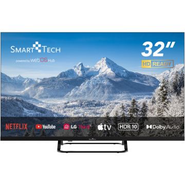 Televizor LED Smart Tech Smart TV 32HW01V Seria HW01V 80cm negru HD Ready