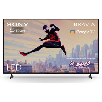 Televizor LED Sony Bravia Smart TV KD-55X80L Seria X80L 139cm negru 4K UHD HDR