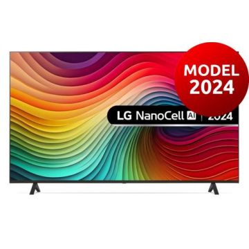 Televizor NanoCell Led LG 165 cm (65inch) 65NANO82T6B, Ultra HD 4K, Smart TV, WiFi, CI