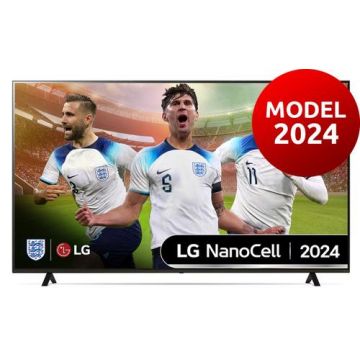 Televizor NanoCell Led LG 190 cm (75inch) 75NANO82T6B, Ultra HD 4K, Smart TV, WiFi, CI