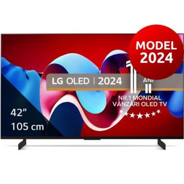 Televizor OLED LG 106 cm (42inch) 42C41LA, Ultra HD 4K, Smart TV, WiFi, CI+