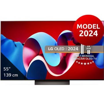 Televizor OLED LG 139 cm (55inch) 55C41LA, Ultra HD 4K, Smart TV, WiFi, CI+