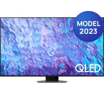 Televizor QLED Samsung 139 cm (55inch) QE55Q80CA, Ultra HD 4K, Smart TV, WiFi, CI+