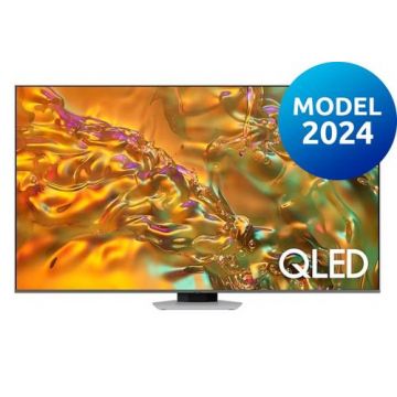 Televizor QLED Samsung 139 cm (55inch) QE55Q80DA, Ultra HD 4K, Smart TV, WiFi, CI+