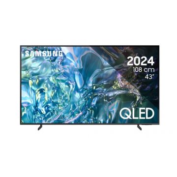 Televizor SAMSUNG QLED 43Q60D, 108 cm, Smart, 4K Ultra HD, Clasa F