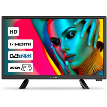 Televizor Slim 19inch HD Ready D-LED DVB-T2 Negru