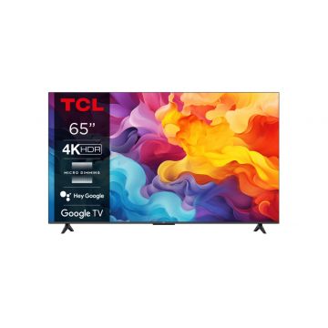 Televizor TCL LED 65V6B, 164 cm, Smart Google TV, 4K Ultra HD, Clasa E