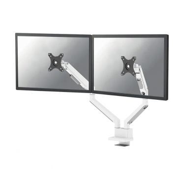 Brat dublu monitor Neomounts DS70-250WH2; pentru display-uri cu diagonale 17