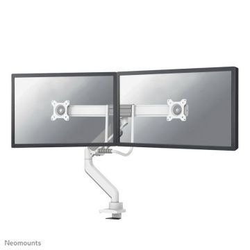 Brat dublu monitor Neomounts DS75-450WH2; pentru display-uri cu diagonale 17