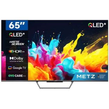 METZ Televizor Metz QLED 65MQE7600Z 65inch 4K Ultra HD Smart Wi-Fi Negru