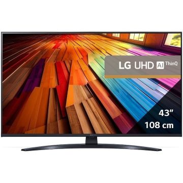 Televizor LG LED 43UT81003LA, 108 cm, Smart, 4K Ultra HD, Clasa G (Model 2024)