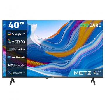 Televizor METZ LED 40MTE6000, 100 cm, Smart Google TV, Full HD, Clasa E (Brand German)