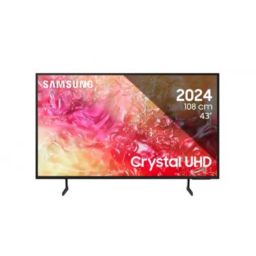 Televizor SAMSUNG LED 43DU7172, 108 cm, Smart, 4K Ultra HD, Clasa G (Model 2024)