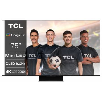 Televizor Smart QLED TCL 75C845 190,5 cm (75