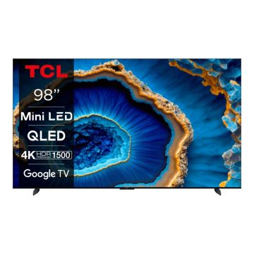 Televizor Smart QLED TCL 98C805 249 CM (98``) 4K Ultra HD 240Hz Wi-Fi (Model 2023)