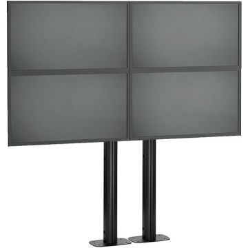 Vogels Stand VideoWALL Vogel's cu baza fixa montat pe podea 2x2