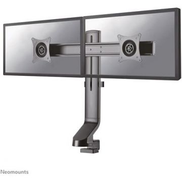 NEOMOUNTS Suport birou dual pentru monitoare Neomounts FPMA-D860DBLACK, Diagonala 10-27, Greutate maxima 7kg per monitor, VESA 75x75~100x100, Negru NEOMOUNTS Suport birou dual pentru monitoare Neomounts FPMA-D860DBLACK, Diagonala 10-27, Greutate maxima 7kg per monitor, VESA 75x75~100x100, Negru