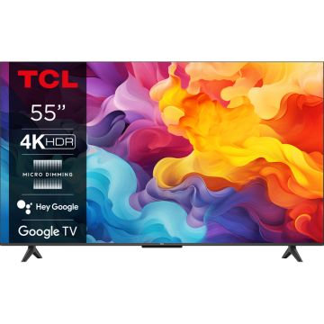 Televizor LED TCL Smart TV 55P61B Seria P61B 139cm 4K UHD HDR Televizor LED TCL Smart TV 55P61B Seria P61B 139cm 4K UHD HDR