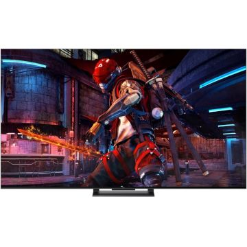 Televizor LED TCL Smart TV 75C745 Seria C745 189cm gri-negru 4K UHD HDR