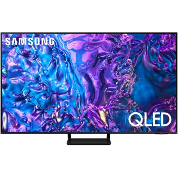 Televizor LED Samsung Smart TV QLED QE75Q70D Seria Q70D 189cm negru 4K UHD HDR