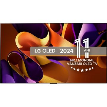 Televizor OLED Evo Smart LG 83G42LW, 210 cm, Ultra HD 4K, HDR, Clasa F