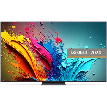 Televizor Smart QNED LG 65QNED86T3A, 164 cm, Ultra HD 4K, HDR, Clasa E