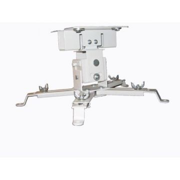 Funscreen Suport proiector Funscreen ceiling mount length 130 mm, alb