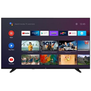 JVC Televizor JVC LT55VA3335, 139 cm, UHD, 1700 Hz, Android, Bluetooth, WiFi, Negru