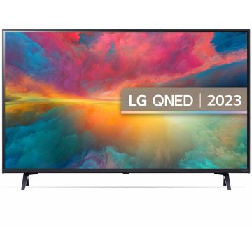 LG Televizor LG QNED 43QNED753RA, 108 cm, Smart, 4K Ultra HD, Clasa G (Model 2023), Negru